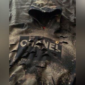 Chanel hooded short sleeve